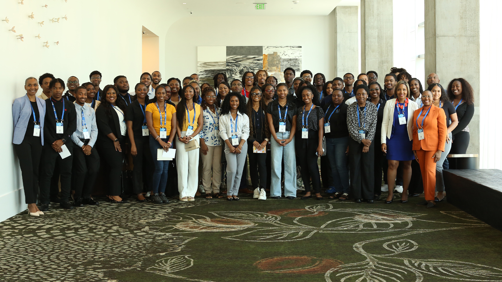 CEEE attendees posing for a group photo