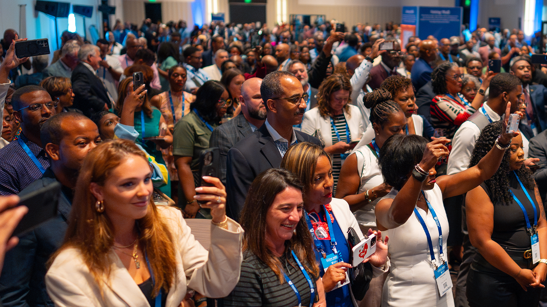 Attendees in the crowd at NextGen