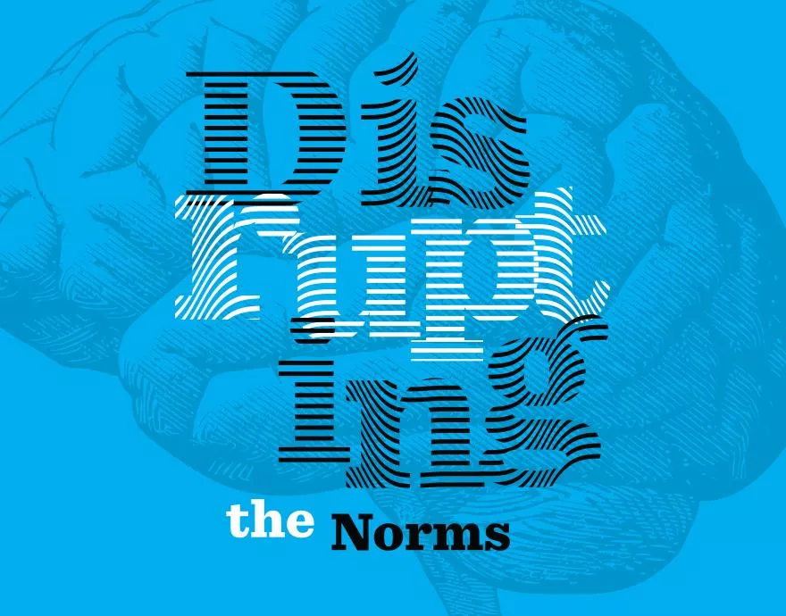 Disrupting the Norms Podcast logo