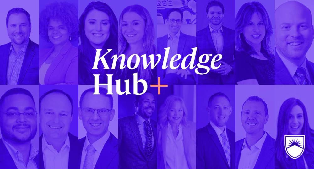 Knowledge Hub+ Logo Banner