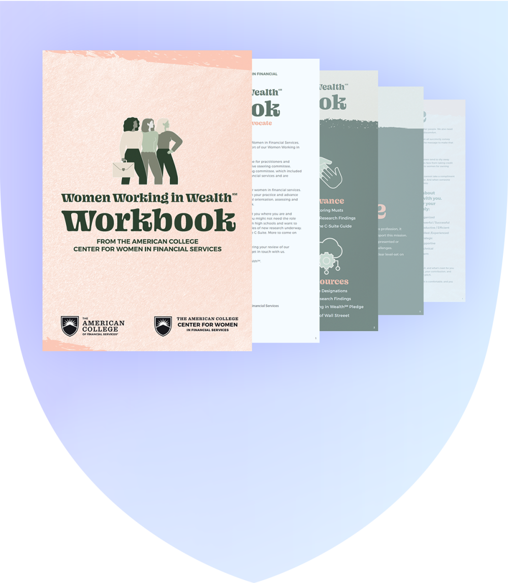 Inside look at the women working in wealth workbook