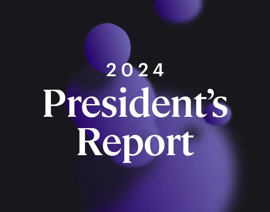 2024 President's Report graphic