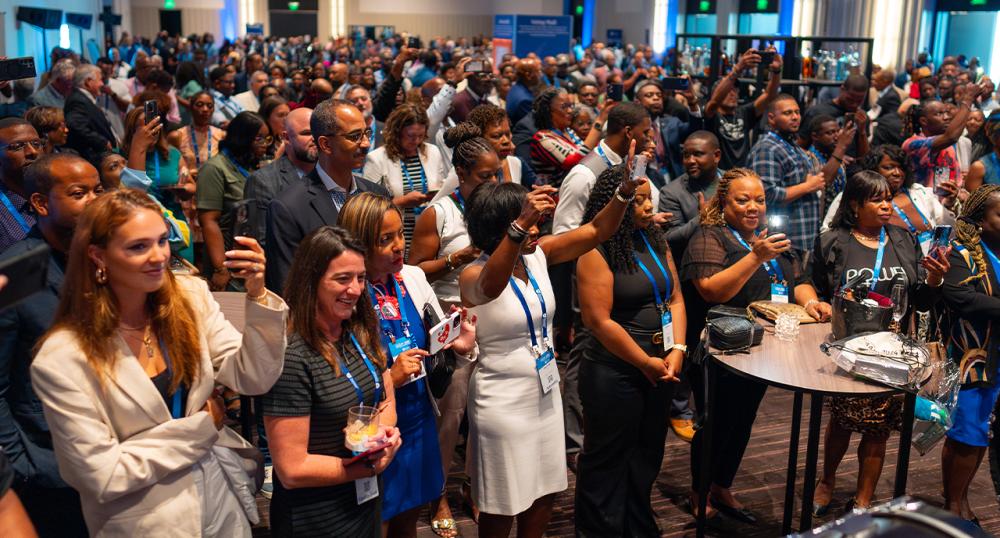 CAAFP 2024 conference attendees in the crowd