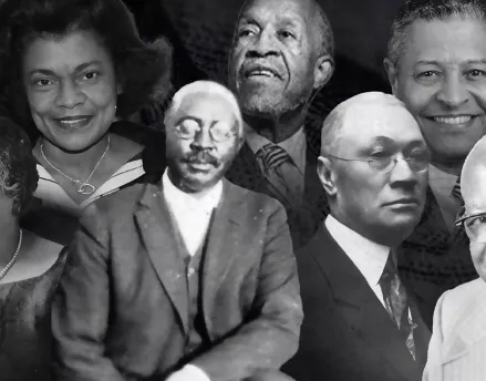 Photo of historic leaders in Black history